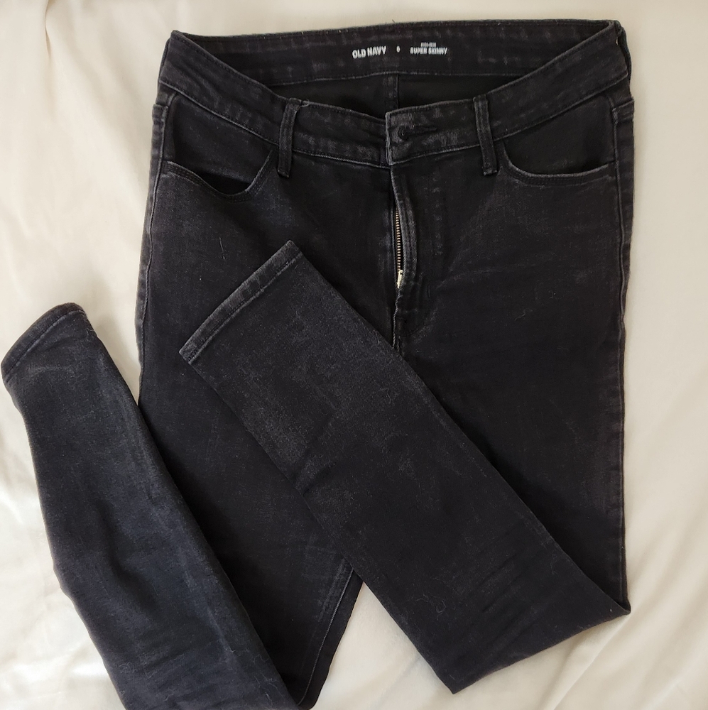 Old Navy High Rise Super Skinny Jean